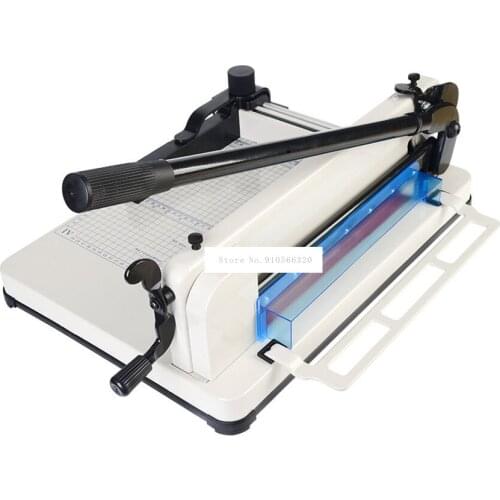 1PC Heavy Duty A4 Paper Trimmer Paper Cutter Photo Cutter Hand Operate Manual Max Thickness 4cm Paper Cutting Machine 858A4