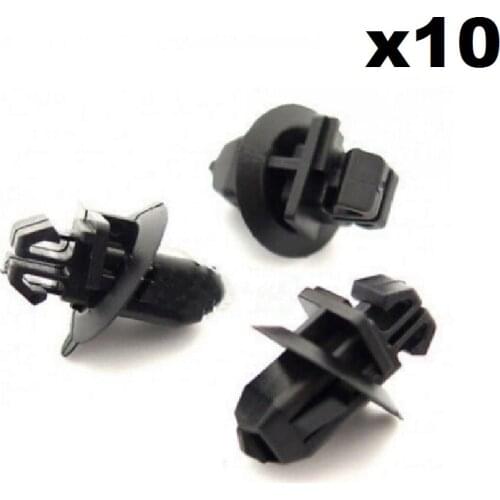 10x Lower Side Moulding Clips & Wheel Arch Trim Clips For Toyota Land Cruiser Prado