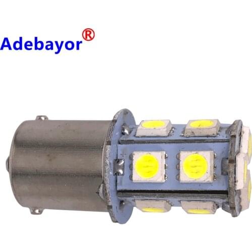 300X 12V 1156 BA15S P21W 13 SMD 5050 13 LED car styling Brake Tail Light Bulb Lamp Auto led Car bulb light Adebayor