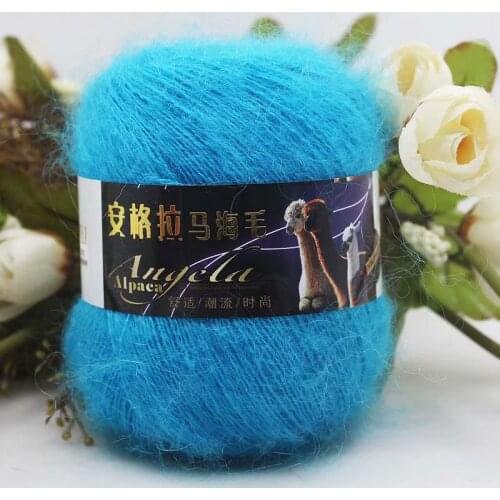 40Grams/Ball Crochet Yarn Mohair Yarn Skin-friendly Keep Warm Fine Quality Hand-Knitting Thread For Cardigan Scarf Sweater