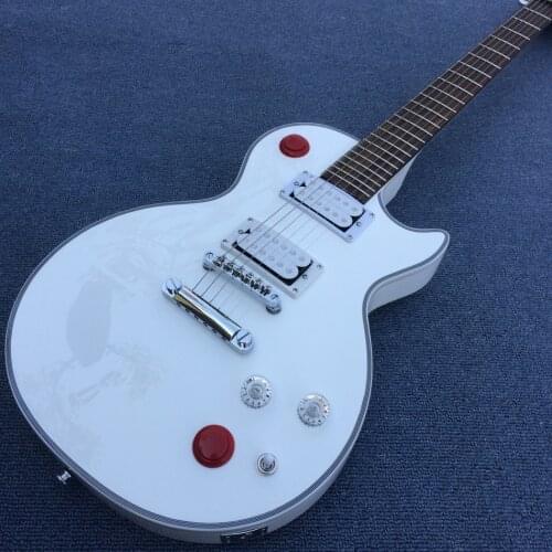 Alpine white rosewood fingerboard and red switch, chrome hardware. Free shipping