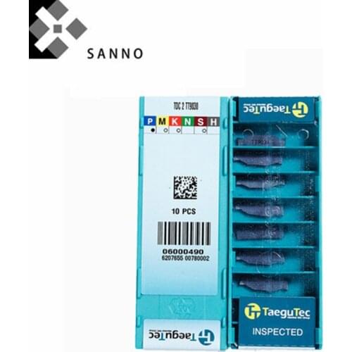 Free shipping! TDC2 TT9030 CNC carbide grooved grooving inserts cut off blades parting & grooving cutting tool carbide tips