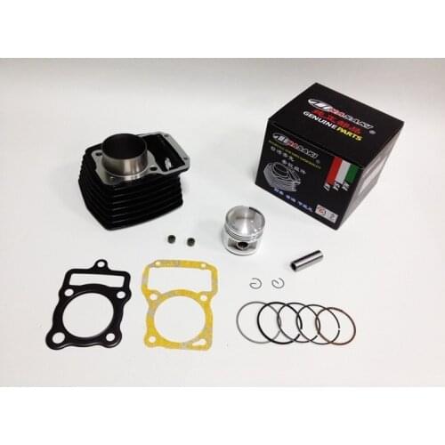 CG125 motorcycle parts cylinder piston ring gasket oil seal suitable for Honda cg125 motorcycle sleeve cylinder black 125cc