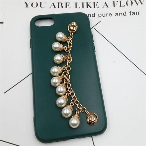 Do Dower Brand 5pcs Alloy Pearl Chain Mobile Phone Ornaments Classic Attractive Phone Hanging Ornaments/Finishing/Decoration