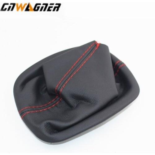 Red Stitching for VW Passat B5 1997-2000 Car Gear Gaiter Boot CNWAGNER Car styling