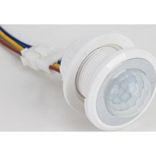 LED PIR Infrared Motion Sensor Detection Automatic Human Body Sensor Light Switch Mini Closet PIR Sensor Detector Smart Switch