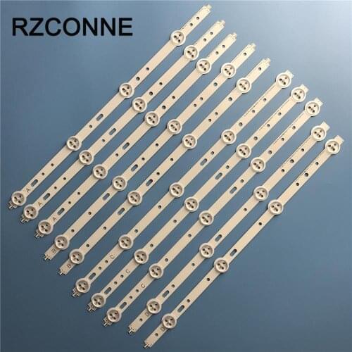 10pcs LED backlight Strip SVS400A73 SVS400A79_4LED 5LED ABCD Type for Samsung 40D1333B 40L1333B 40PFL3208T 40PFL3108T LTA400HM23