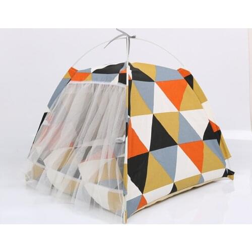 M Portable foldable pet tent playpen outdoor Indoor tent for cat small dog puppy tents cats toy house pet teepee foldable house
