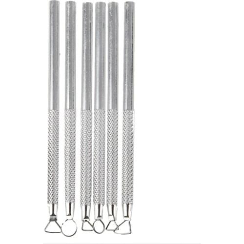 BMBY-Set 6 Pcs Aluminum Clay Sculpting Tools