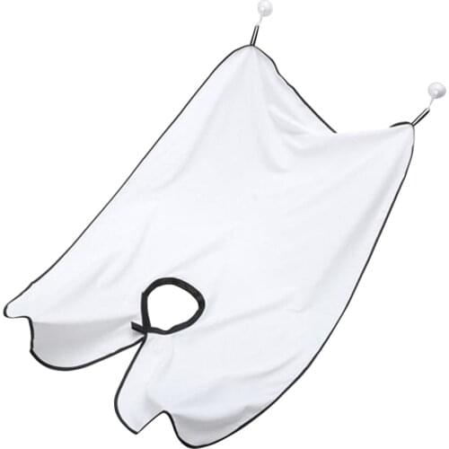 Hairdressing Capes Mens Shaving Cloth New Apron Facial Hair Trimmings Catcher Cape Sink Home Salon Tool Male shaving cloth