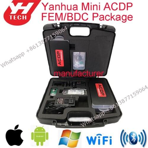 Direct manufacturer Full set Yanhua Mini ACDP FEM/BDC Package for BMW F series FEM BDC Key Program restore/mileage read DME ISN