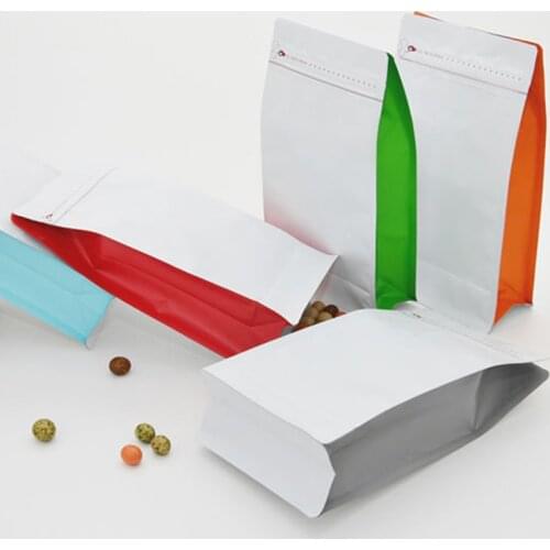 20pcs/lot Empty Tea Bags Aluminum Foil Coffee Bean Packaging Bags Gift Fruit Food Teabags