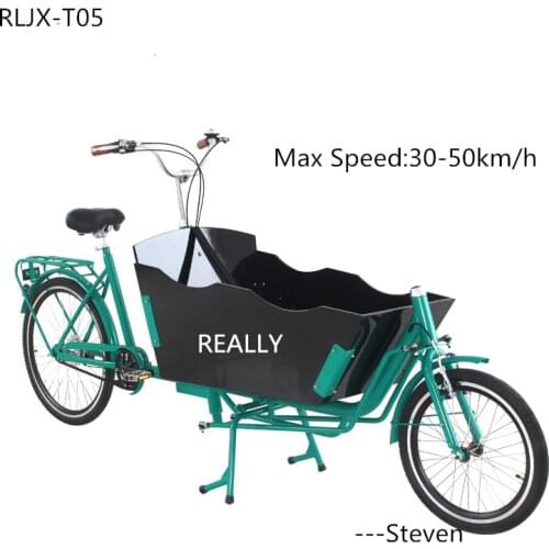 RLJX-T05 sale bicycle 2 wheels bike trike tricycle cargo bicycle shopping bike