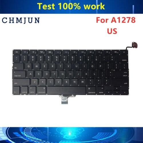 Brand New A1278 Keyboard For Macbook Pro 13" A1278 Keyboard US UK Russian Spain French Germany Switzerland 2009-2012 Years