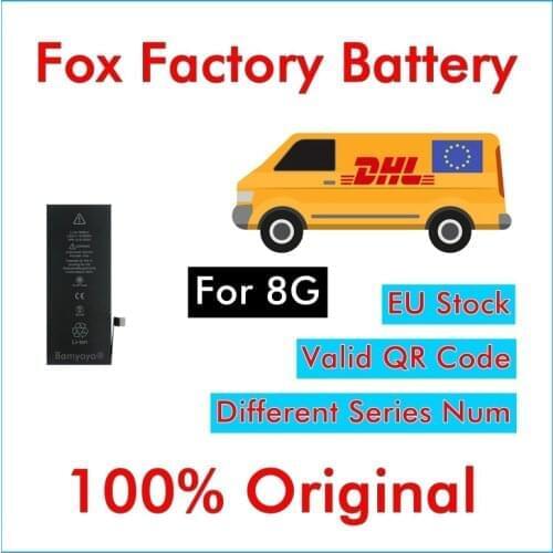 BMT Original 10pcs Foxcon Factory Battery for iPhone 8 8G 0 zero cycle 1821mAh 3.85V replacement repair parts BMTI8GFFB