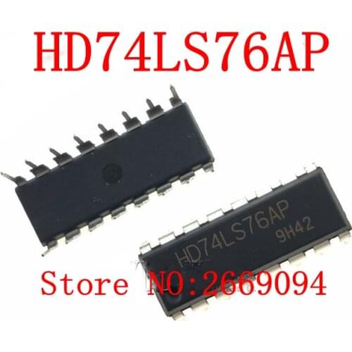 5PCS /10PCS /50PCS /100PCS SN74LS76N 74LS76N DIP16 74LS76 DIP HD74LS76AP HD74LS76 74LS76AP new original