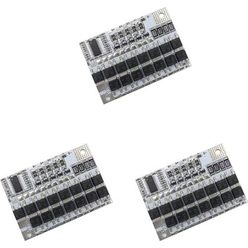 Bms 12V 16.8V 21V 100A Li-Ion Ternary Lithium Battery Protection Board With Balance Pcm 18650 Lipo Bms Protection Pcb