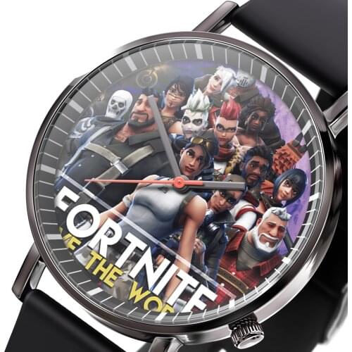 Fortnite Watch Trend Fashion Mens Creative Electronic Student Watches Game Figure Model Birthday Gift