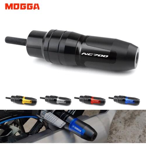 For Honda NC700 NC700S NC700X NC 700 700X 700S CNC Frame Anti Crash Pad Exhaust Sliders Protector Falling Protection Accessories