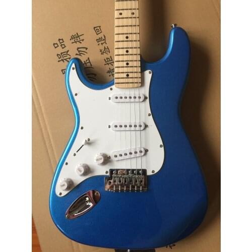 Electric guitar / Blue Silver St high end Guitar / customizable Chinese electric guitar