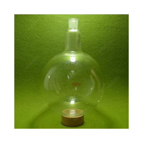 Round Bottom Flask,5000ML,single Neck,24/29,heavy Wall,Lab RBF