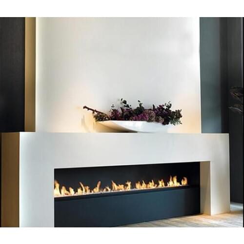Inno-Fire 60 inch wifi real fire intelligent smart ethanol electric fireplace heater insert