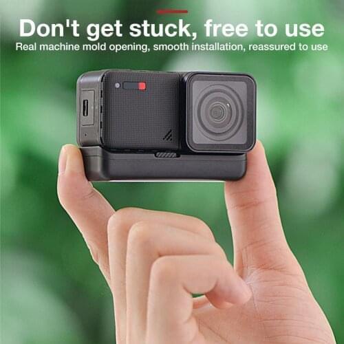 Panoramic Sports Camera 1200mAh Battery Accessories High Battery Life And Large Capacity For Insta360 One R Camera