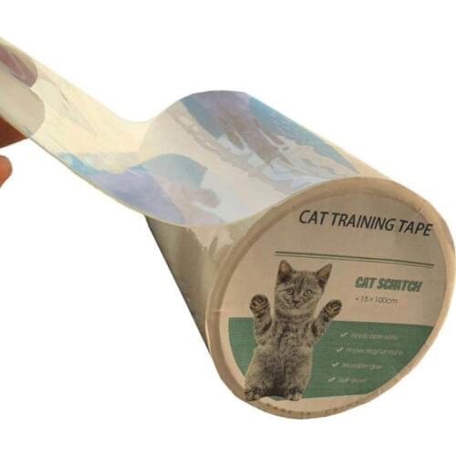 Furniture Guard Cat Scratch Protector Anti-Scratch Tape Roll Cat Scratch Prevention Clear Sticker For Sofa
