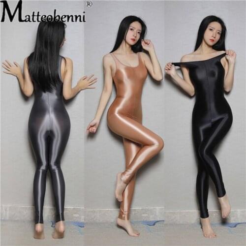 Sexy Lingerie Bodysuit Hot Erotic Jumpsuit Open Crotch Elasticity Mesh Transparent Body Stockings Lady Fetish Cosplay Costumes