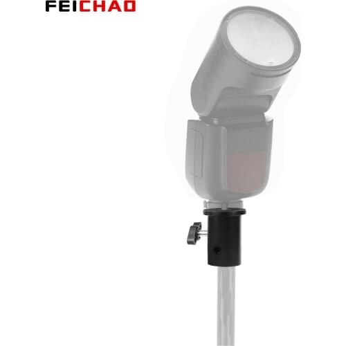 Tripod Light Stand Flat Head Converter to 1/4 3/8 Screw Adapter for LED Light Monitor Flash Light DLSR Photography Accessories