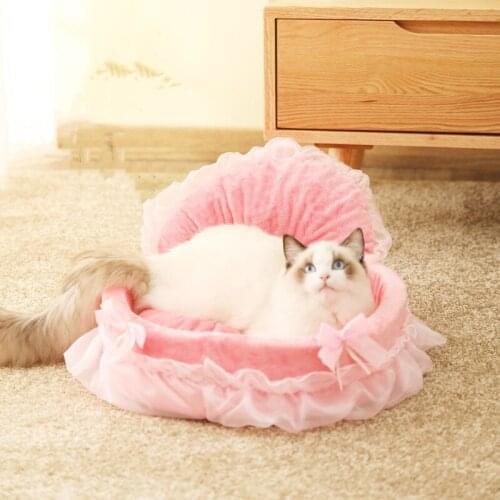 Super soft dog bed round washable cat house mat sofa cushions Dog Bed Fashion Pet Supplies for Small Dogs&cat travel pet supply