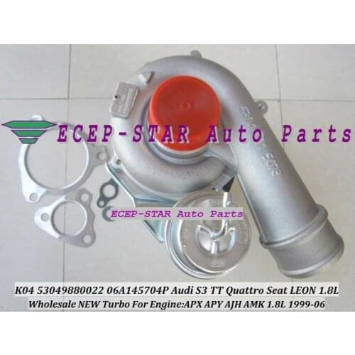 K04 022 53049700022 53049880022 06A145704P Turbo Turbocharger For AUDI S3 TT Qua-ttro For Seat LEON 1.8T 99 APX APY AJH AMK 1.8L