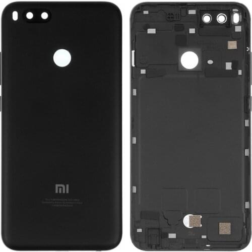 Housing Back Battery Cover Replacement compatible with Xiaomi Mi 5X, Mi A1 (With Camera Lens With Side Button, MDG2, MDI2, MDE2)