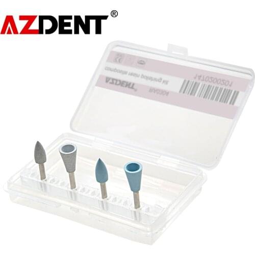 Tooth polishing composite resin simple set Dental Composite Resin Silicone Polisher Kit RA 0304 For Low Speed Handpiece