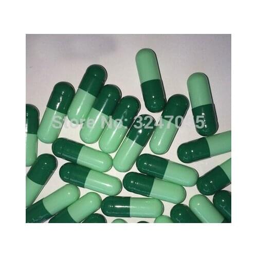 1000pcs/lot Size 0# Empty Elegant Various Powder Packing Bottle, DIY Medicial Capsule Shells, Elegant Mask Storage Container