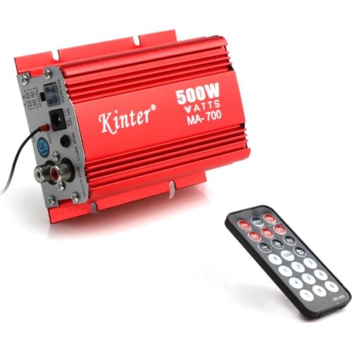 12V remote control car computer power amplifier support USB FM MP3 amplifier