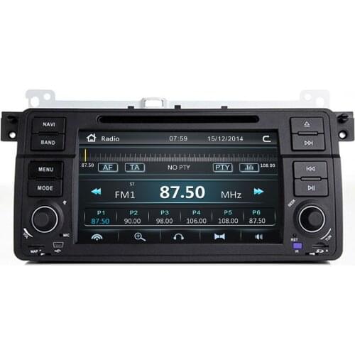 IPS One Din Car DVD Player for BMW E46 M3 Land Rover 75 3 Series Car stereo Radio BT Wifi GPS Navigation