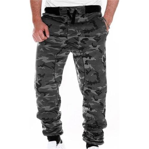Fashion Camouflage Streetwear Pants Men Multi-Pocket Pencil Pant Mens Sweatpants Military Trousers For Male Hip-hop Style Pants