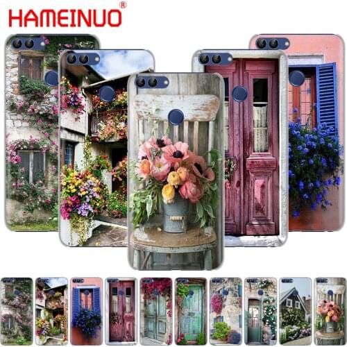 House With Flowers At Windows cell phone Cover Case for huawei Honor 7C Y5 Y625 Y635 Y6 Y7 Y9 2017 2018 Prime PRO