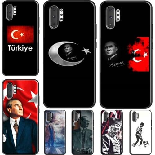 Turkish Ataturk Flag For Samsung S21 S20 FE S8 S9 S10 Plus Phone Case For Galaxy Note 20 Ultra Note 9 10 Plus