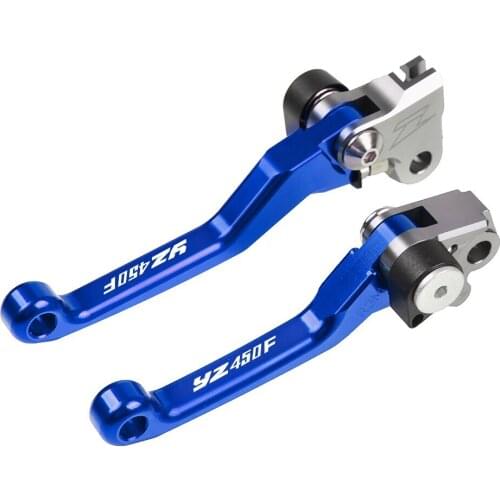 For YAMAHA YZ450F 2008 YZ 450 F YZ450 F Motorcycle CNC Aluminum Pivot Dirt Bike Pit Brake Clutch Handle Levers Motorcoss lever