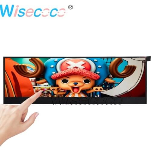 14 Inch 4K 3840X1100 Tangible DIY IPS LCD Gaming Console Panel 60Hz Type-c Controller Board Wish Case Monitor