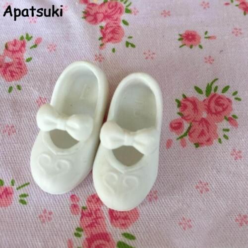 Mini Mary Janes Shoes For Blythe Dolls 1:6 Pretty Bowknot Shoes For Licca Doll House Fashion Shoes For 1/6 BJD Doll Accessories