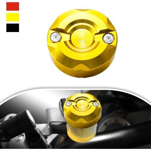 Motorcycle Front Brake Fluid Reservoir Cap Cover Clutch Tank Oil Cup Cover For Ducati Panigale899 959 1199S 1299S V4 V4S V2