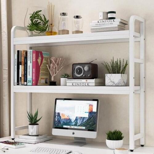 Notebook Desk Shelf Desktop Simple Bookshelf Computer Desk Dormitory Student Multi-layer Storage Shelf Economic