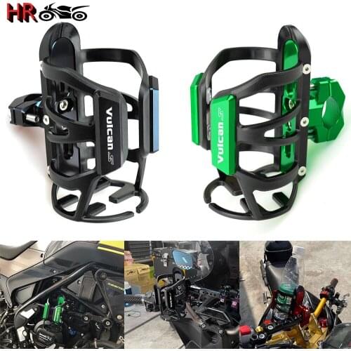 Newest For KAWASAKI VULCAN S 650 VN650 High Quality Motorcycle CNC Accessories Beverage Water Bottle Drink Cup Holder Mount