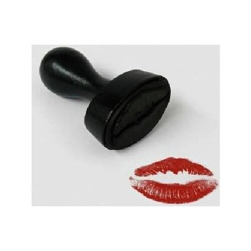 Kiss love lip stamp trick Rare Fashion Red Sexy Kiss Stamp As A Gift for Valentine freeshipping