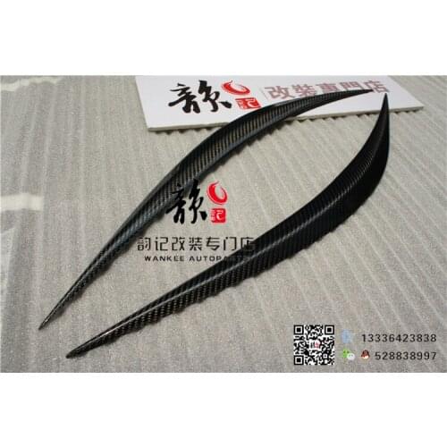 Fit for Infiniti Q50/Q50L carbon fiber headlight eyebrow