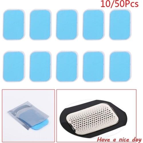 10/50PCS Replacement Gel Pads For EMS Trainer Abdominal Muscle Stimulator Exerciser Replacement Massage Gel Patch