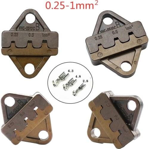 SN-28B jaw Suitable cable 0.25-1MM Crimping pliers